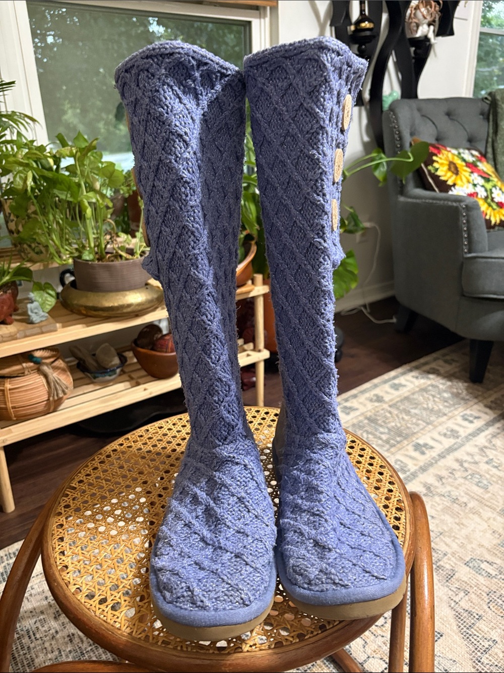 Ugg knit boots. Size 8